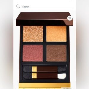 Tom Ford Extreme Eye Color Quad 26 Leopard Sun NEW RV $90+ FULL SIZE